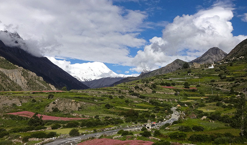 Annapurna base camp trekking in Nepal