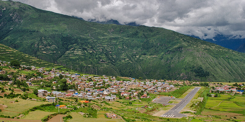 Simikot airport