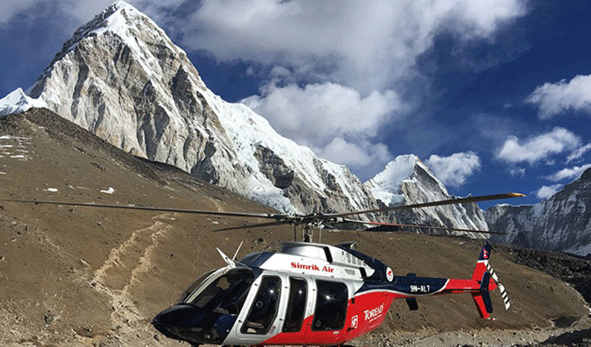 Everest base camp helicopter tour, Everest base camp helicopter tour cost