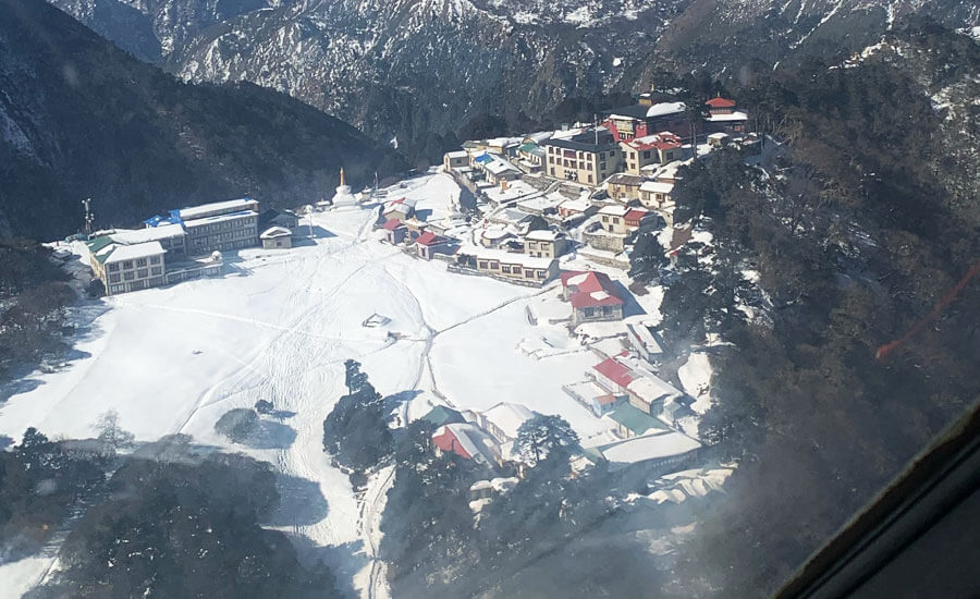 Kathmandu to Everest base camp helicopter tour