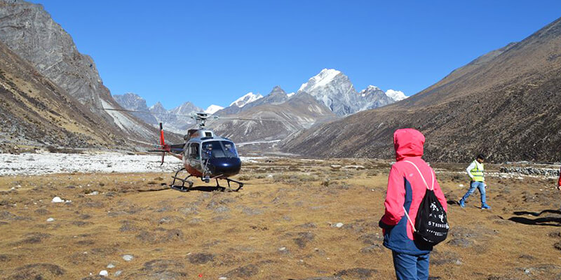 Everest base camp helicopter tour