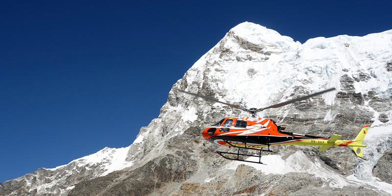 Everest helicopter tour