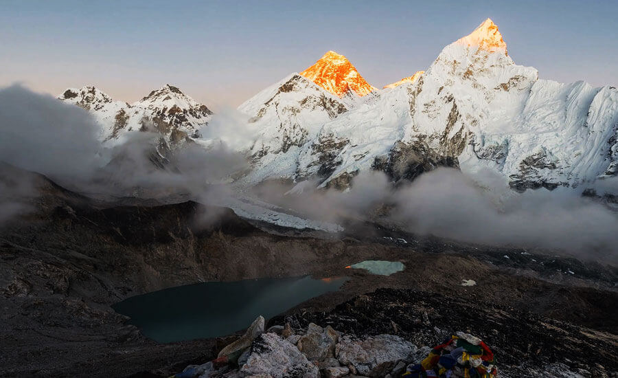 Everest base camp trek