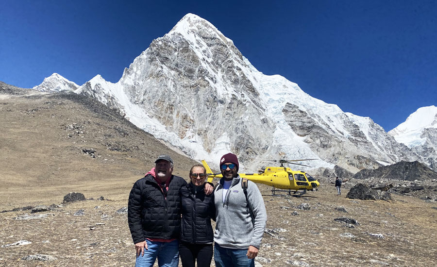 Everest base camp helicopter tour