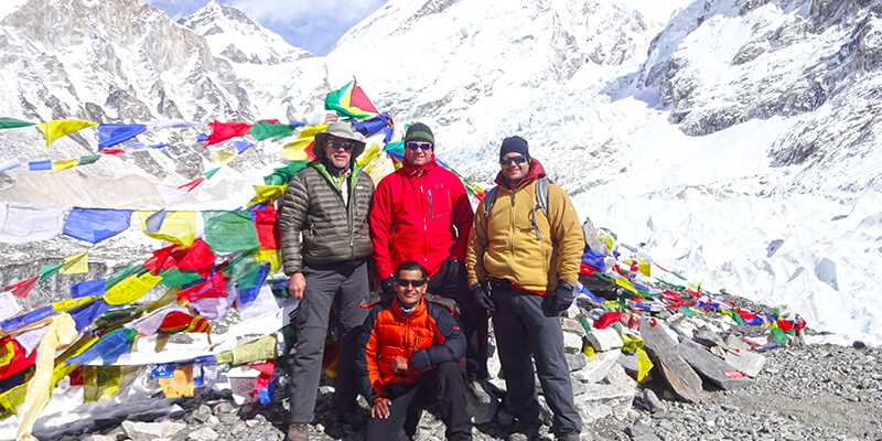 Everest base camp trek