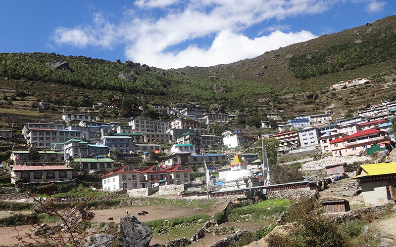 Trek to namche bazar