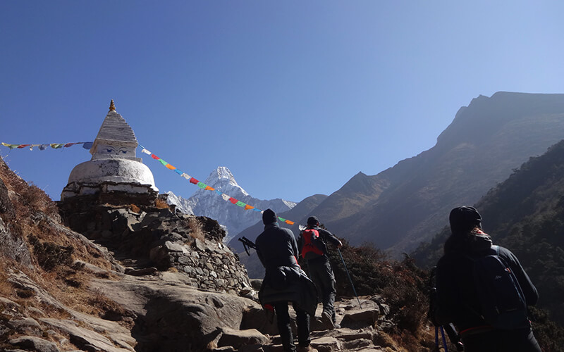 Everest base camp trek