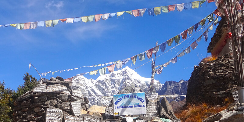 Everest base camp vis gokyo lake