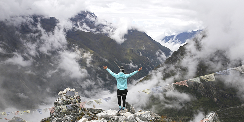 Langtang valley trekking in nepal