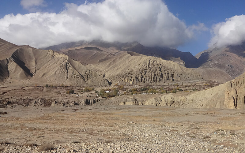 Upper mustang trekking in Nepal