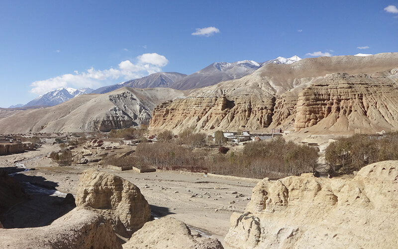 Mustang trekking in Nepal