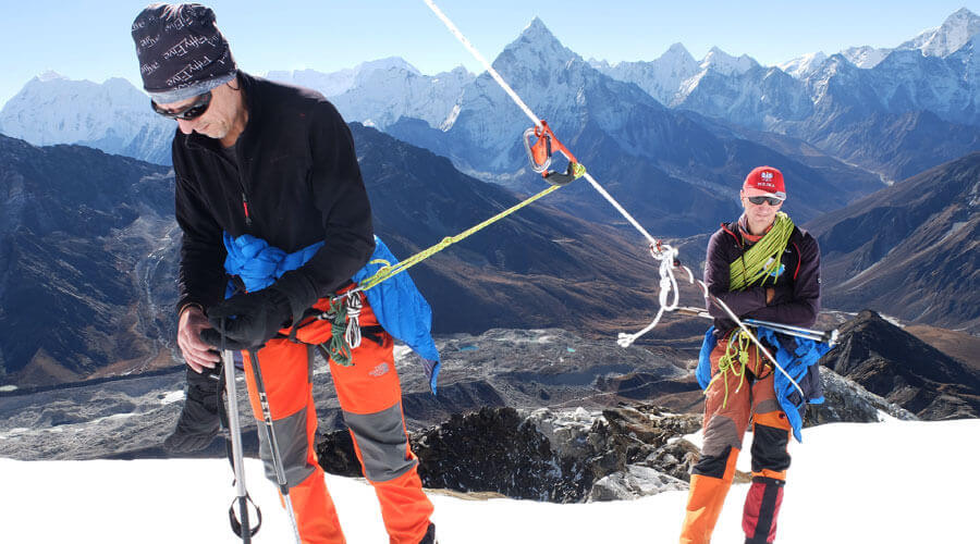 Lobuche peak climbing