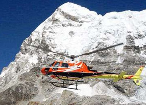 Everest base camp Helicopter flight landing tour itinerary