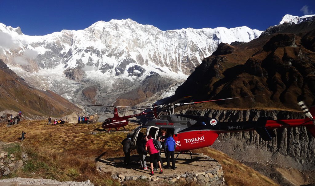 Annapurna Base Camp Helicopter Tour