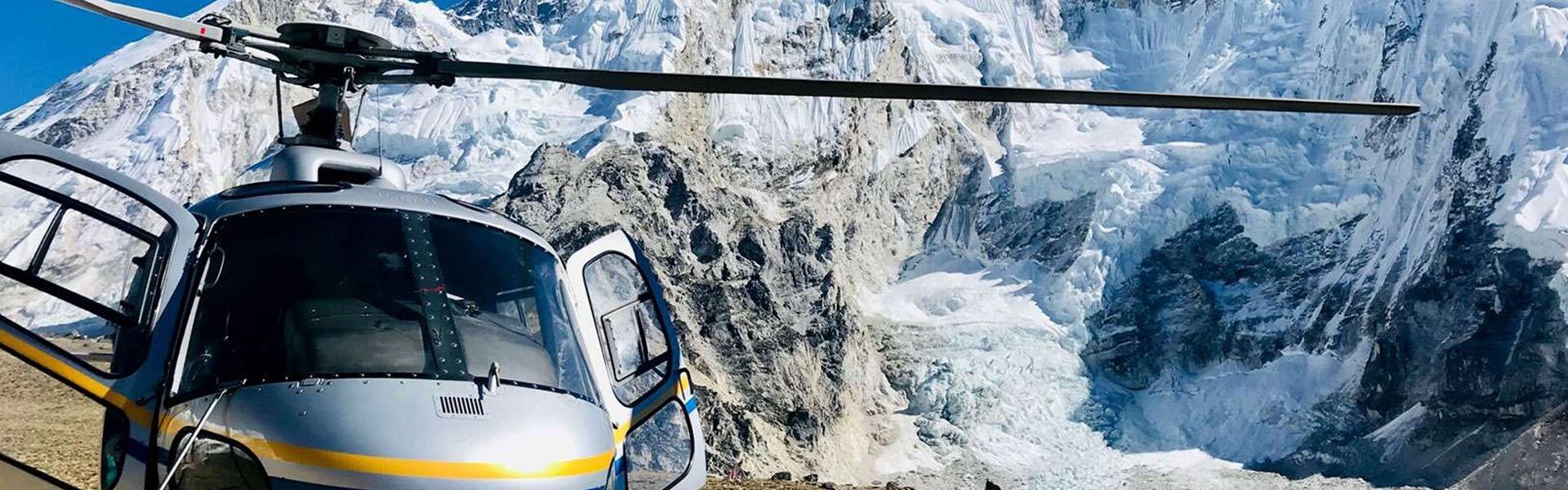 Everest base camp Helicopter flight landing tour itinerary