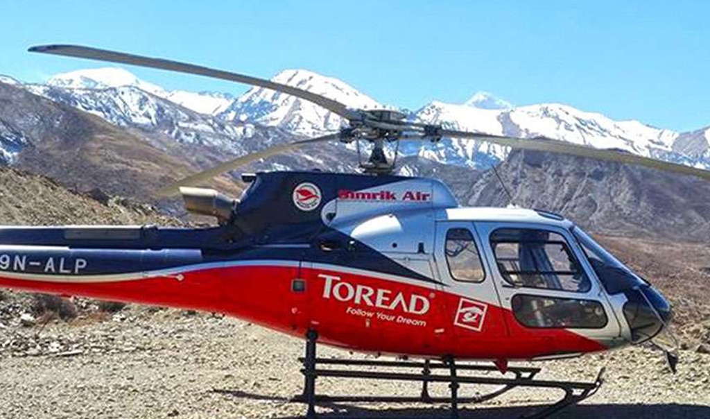 muktinath tour by helicopter