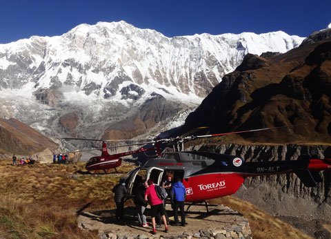 Annapurna Base Camp Helicopter Tour