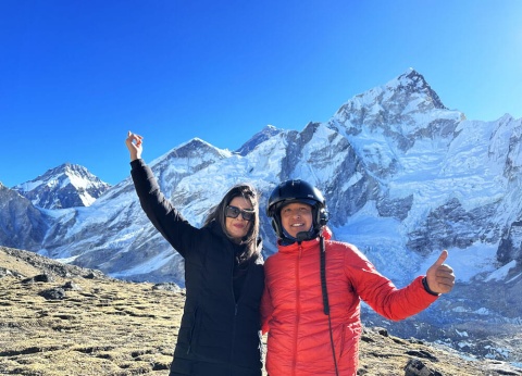 everest helicopter kalapatthar landing
